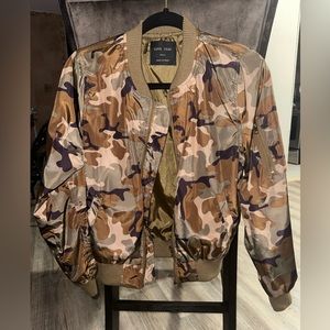 Camouflage kids jacket size small